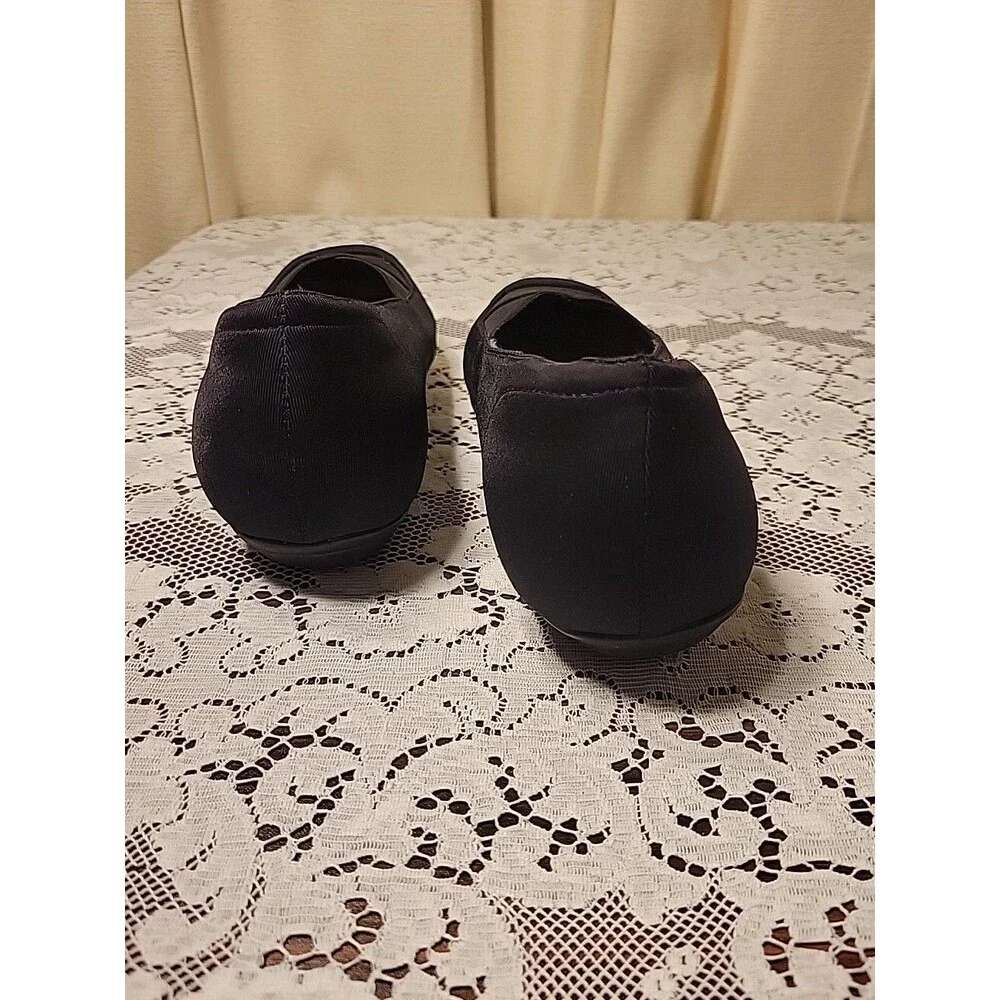 Womens Black Coral Bay Slip on Shoes - 8 Medium ~ Business Casual ~ Comfy